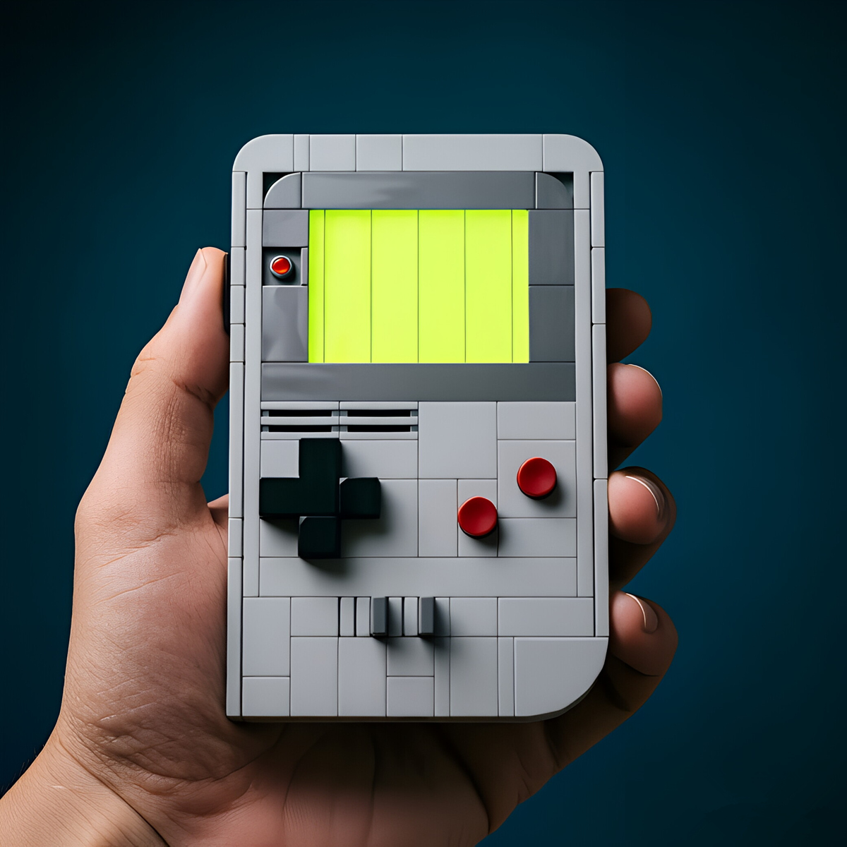 Retro Gaming Lego - Game Joysticks Controller Gamers Handheld Retro