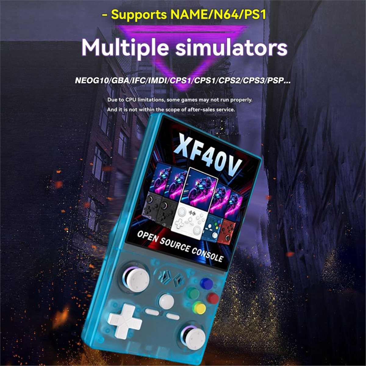Retro Gaming System - A86G NEW XF40V Retro Handheld Game