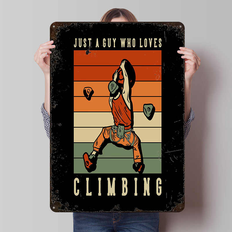 Climbing Guy Retro Sunset Tinp - огляд і ціна Retro Gaming Guy