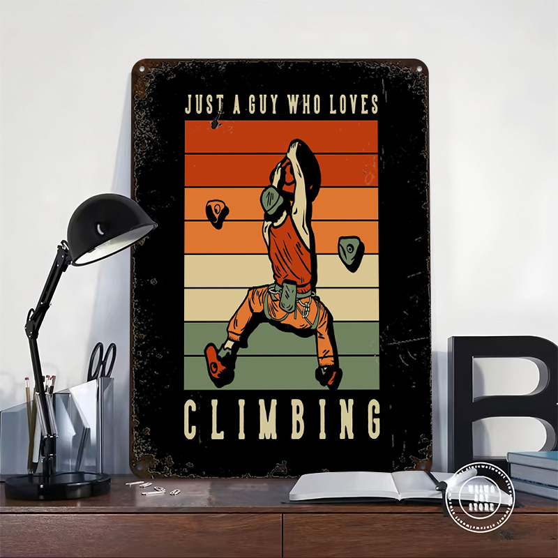 Climbing Guy Retro Sunset Tinp - огляд і ціна Retro Gaming Guy