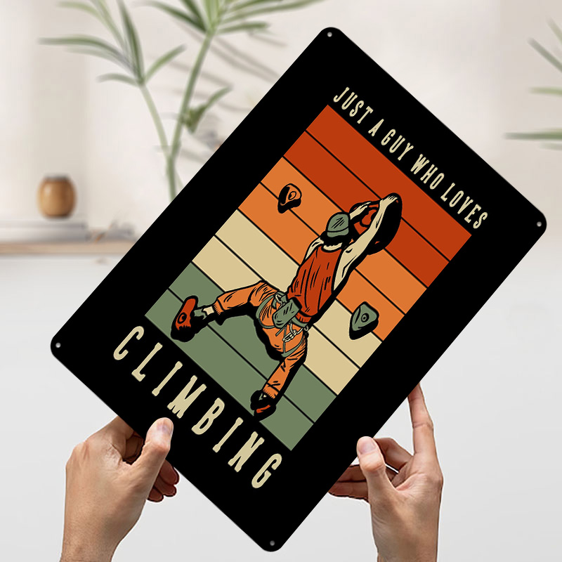 Climbing Guy Retro Sunset Tinp - огляд і ціна Retro Gaming Guy
