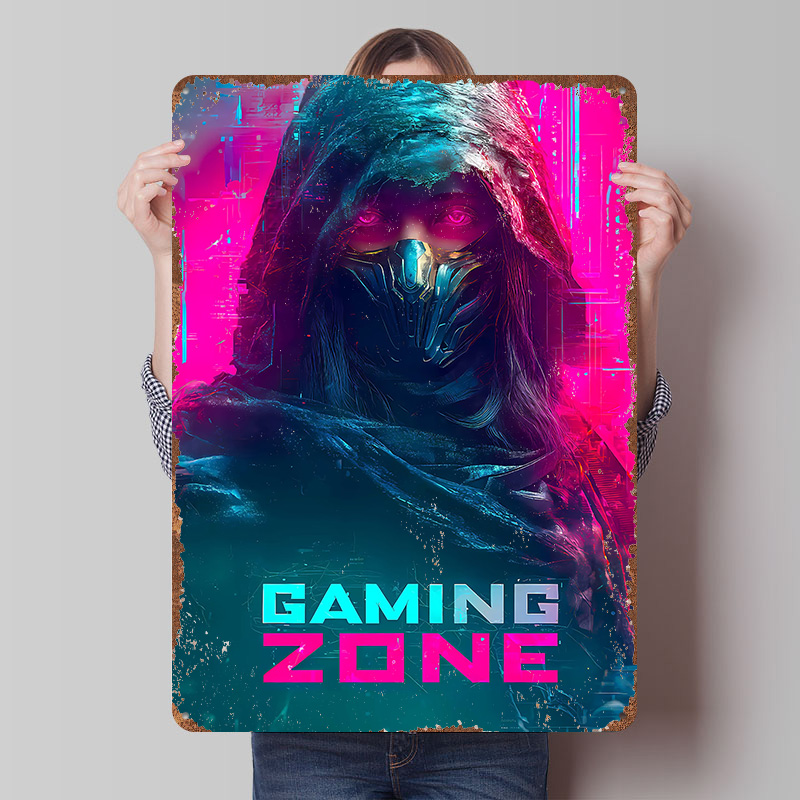 Gaming Zone Ninja Tinplate Pos - огляд і ціна Retro Gaming Zone