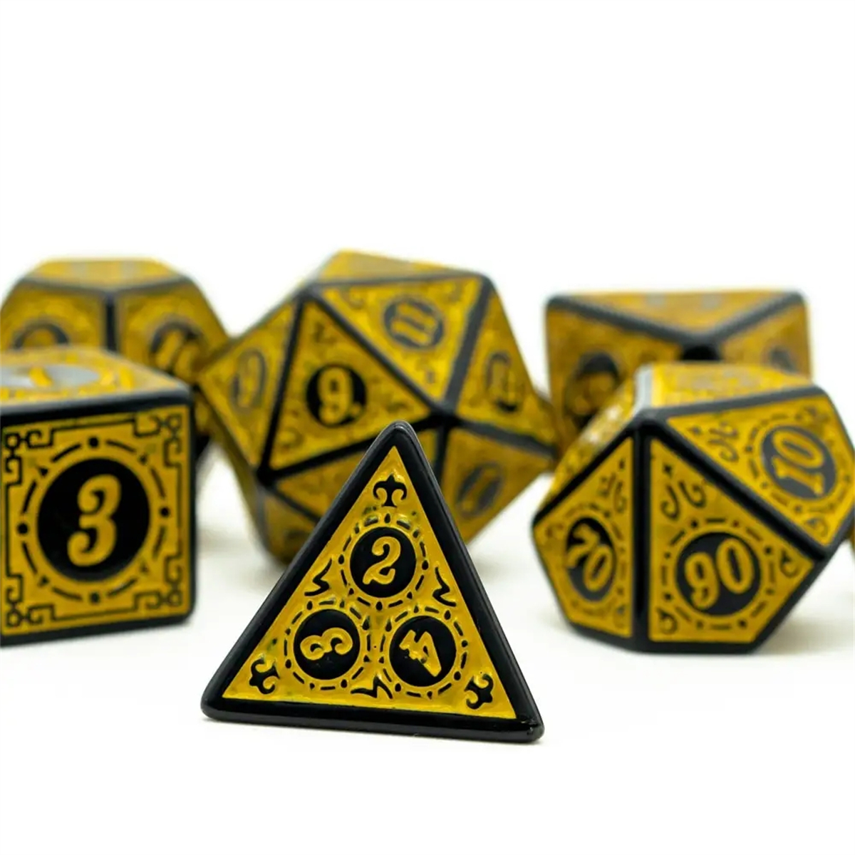 High Quality Plastic DND Dice  - огляд і ціна Retro Gaming Font