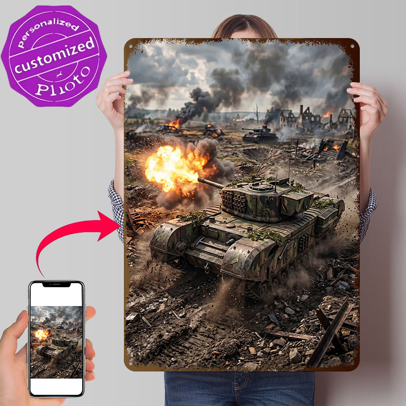 Tank Firing in War Zone Poster - огляд і ціна Retro Gaming Zone