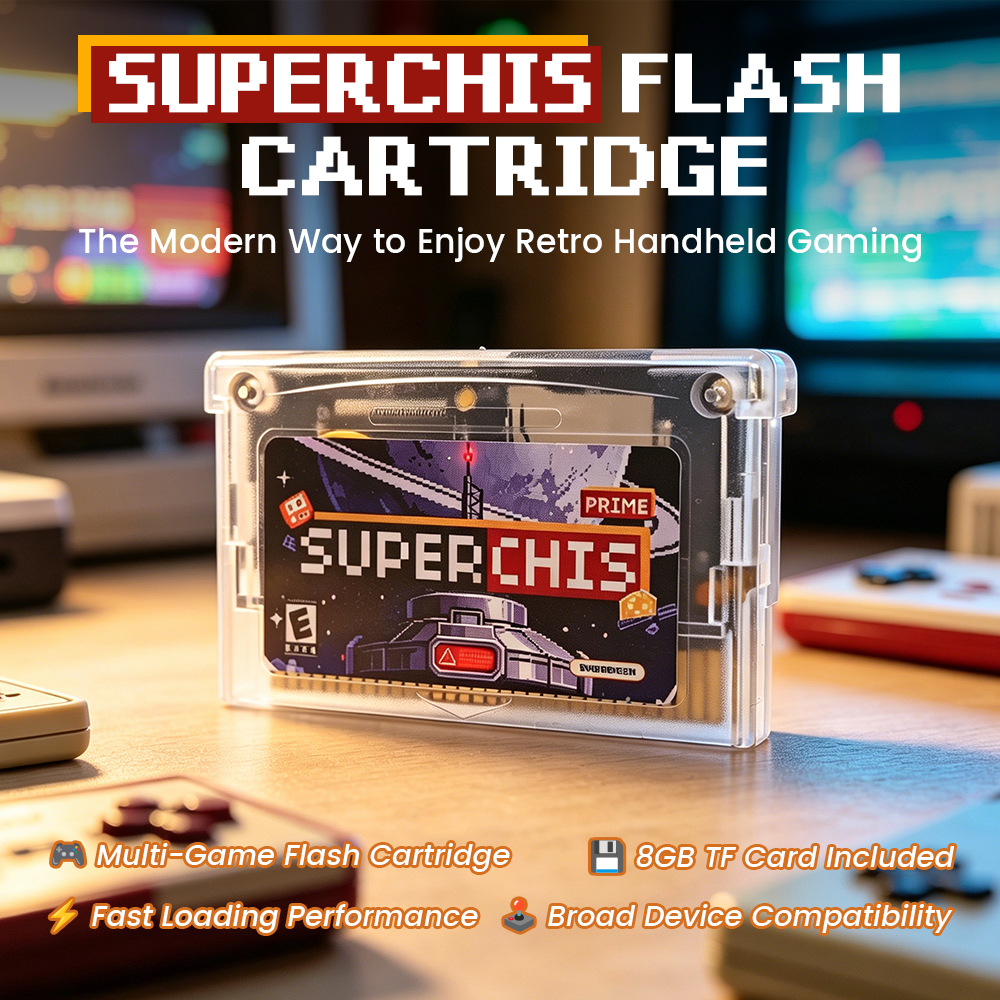 Retro Superchis Flash Game Car - огляд і ціна Retro Gaming Fun