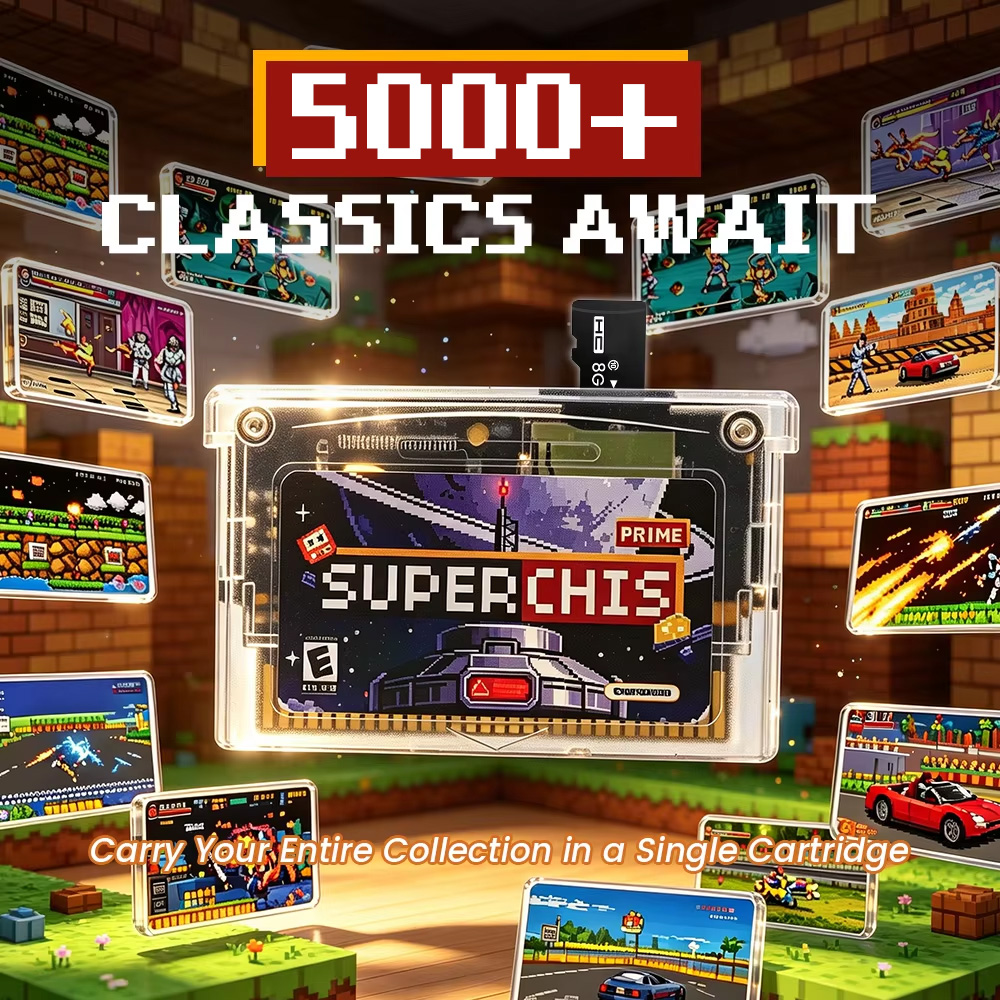 Retro Superchis Flash Game Car - огляд і ціна Retro Gaming Fun