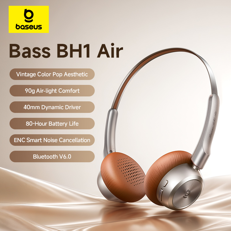Baseus BH1 Air Wireless Headph - огляд і ціна Retro Gaming Headset