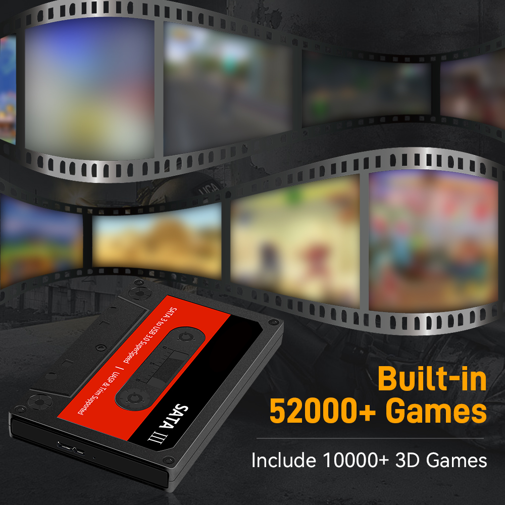 Batocera 500G/2T Emulator Game - огляд і ціна Retro Gaming System