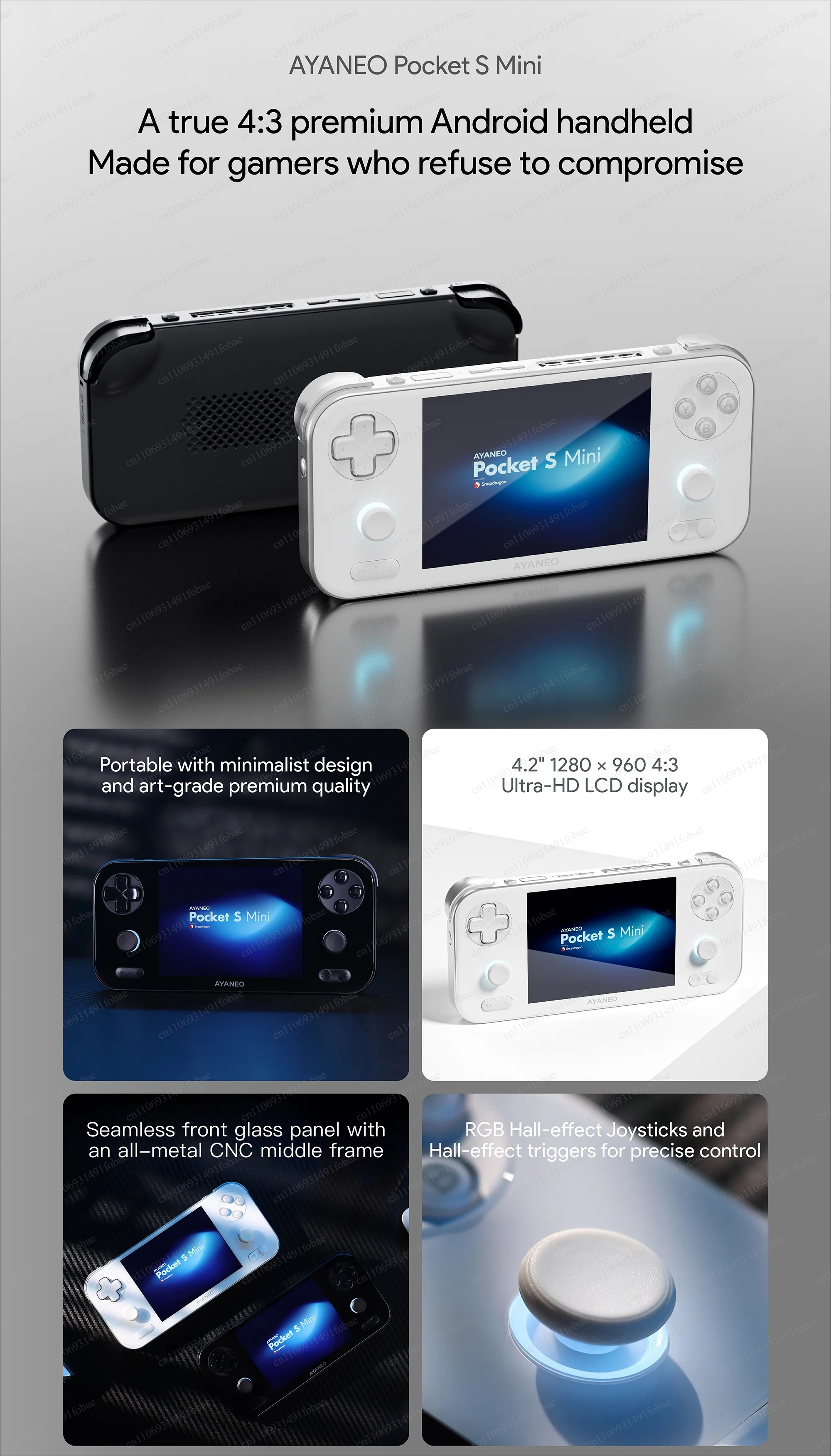 AYANEO Pocket S Mini Retro Han - огляд і ціна Retro Gaming System