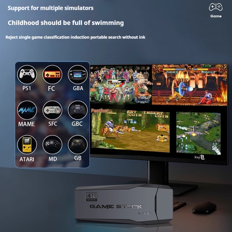 Wireless Video Game Stick 2.4G - огляд і ціна Retro Gaming System