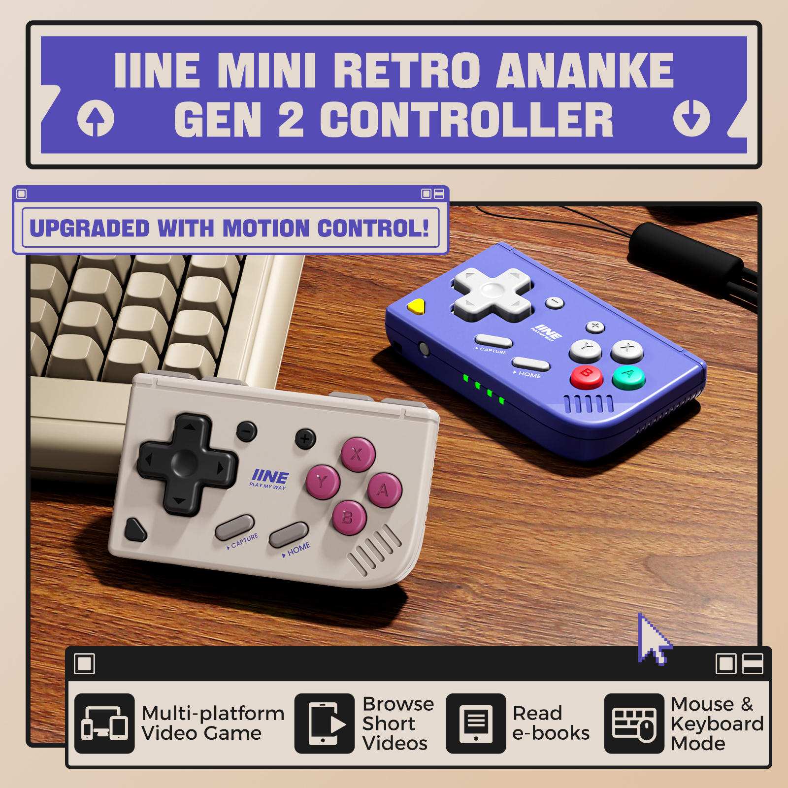IINE Mini Retro Ananke Gen 2 G - огляд і ціна Retro Gaming Nintendo