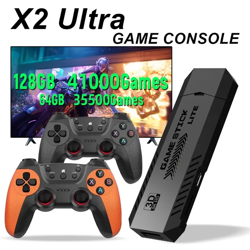 X2 Ultra Pro Retro Game Stick  - огляд і ціна Retro Gaming System