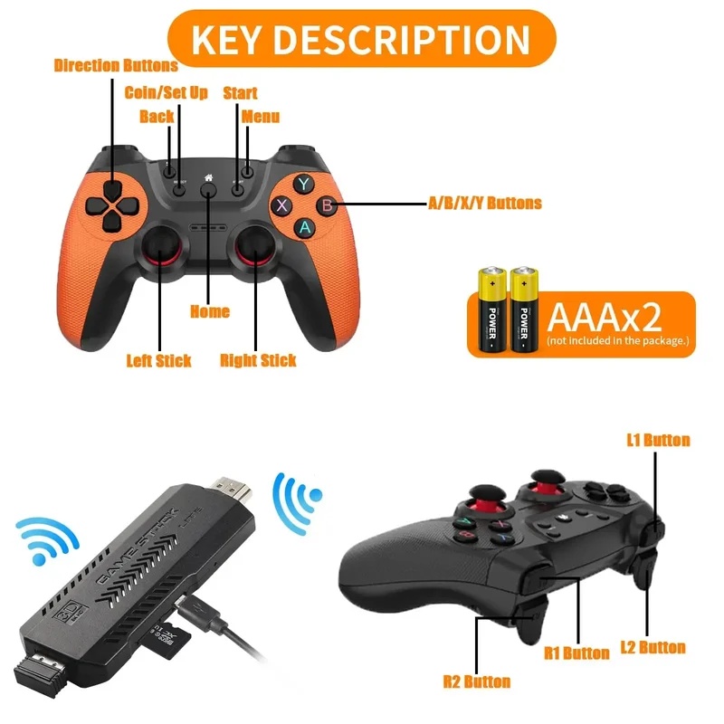 X2 Ultra Pro Retro Game Stick  - огляд і ціна Retro Gaming System