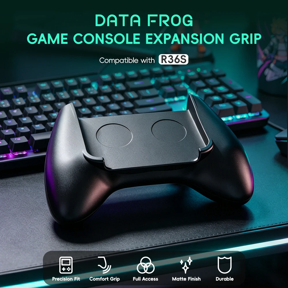 Data Frog R36S Game Grip Ergon - огляд і ціна Retro Gaming System