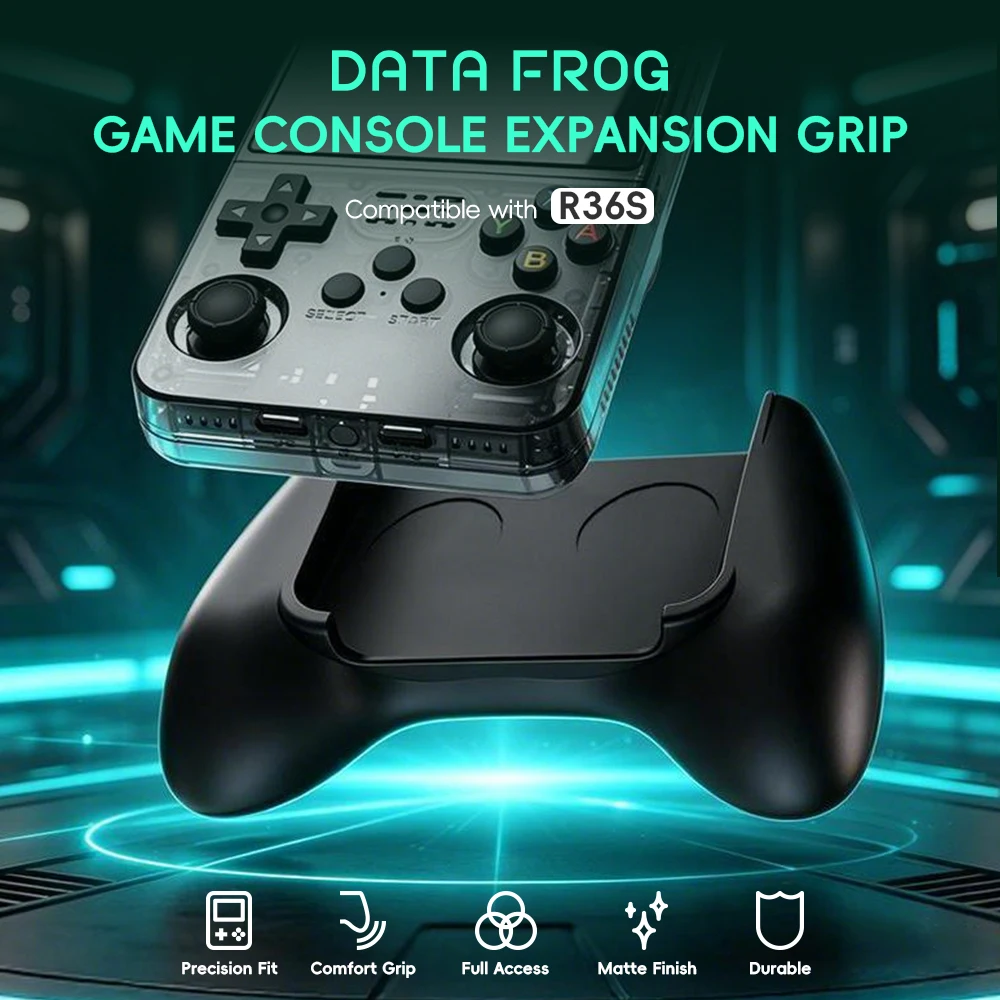 Data Frog R36S Game Grip Ergon - огляд і ціна Retro Gaming System