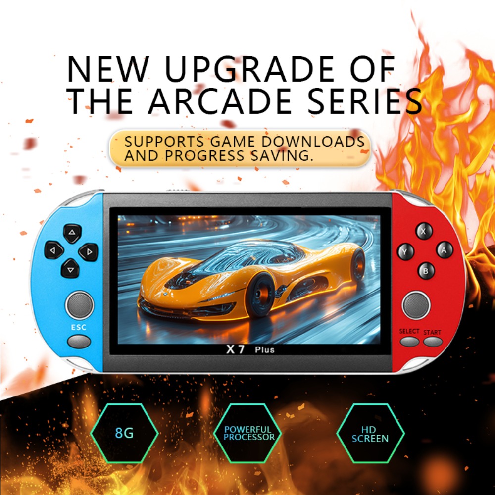 X7 Plus Handheld Game Console  - огляд і ціна Retro Gaming Nintendo