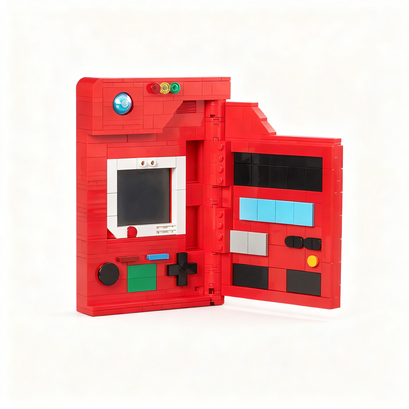 393PCS MOC Game Series Pocket  - огляд і ціна Retro Gaming Lego