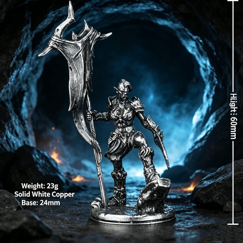Orc Warrior Miniature Metal Fi - огляд і ціна Retro Gaming Fun