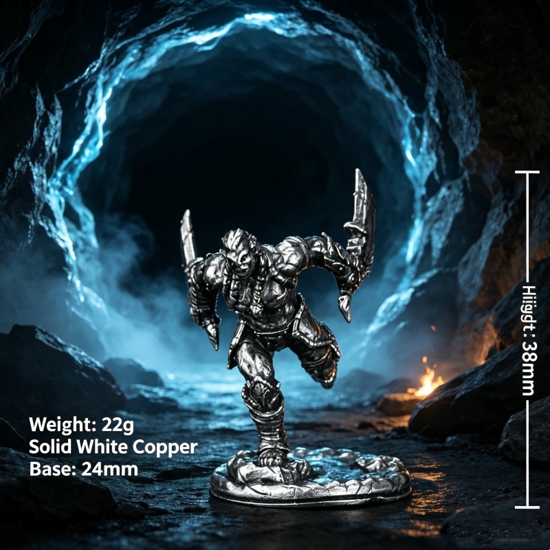 Orc Warrior Miniature Metal Fi - огляд і ціна Retro Gaming Fun