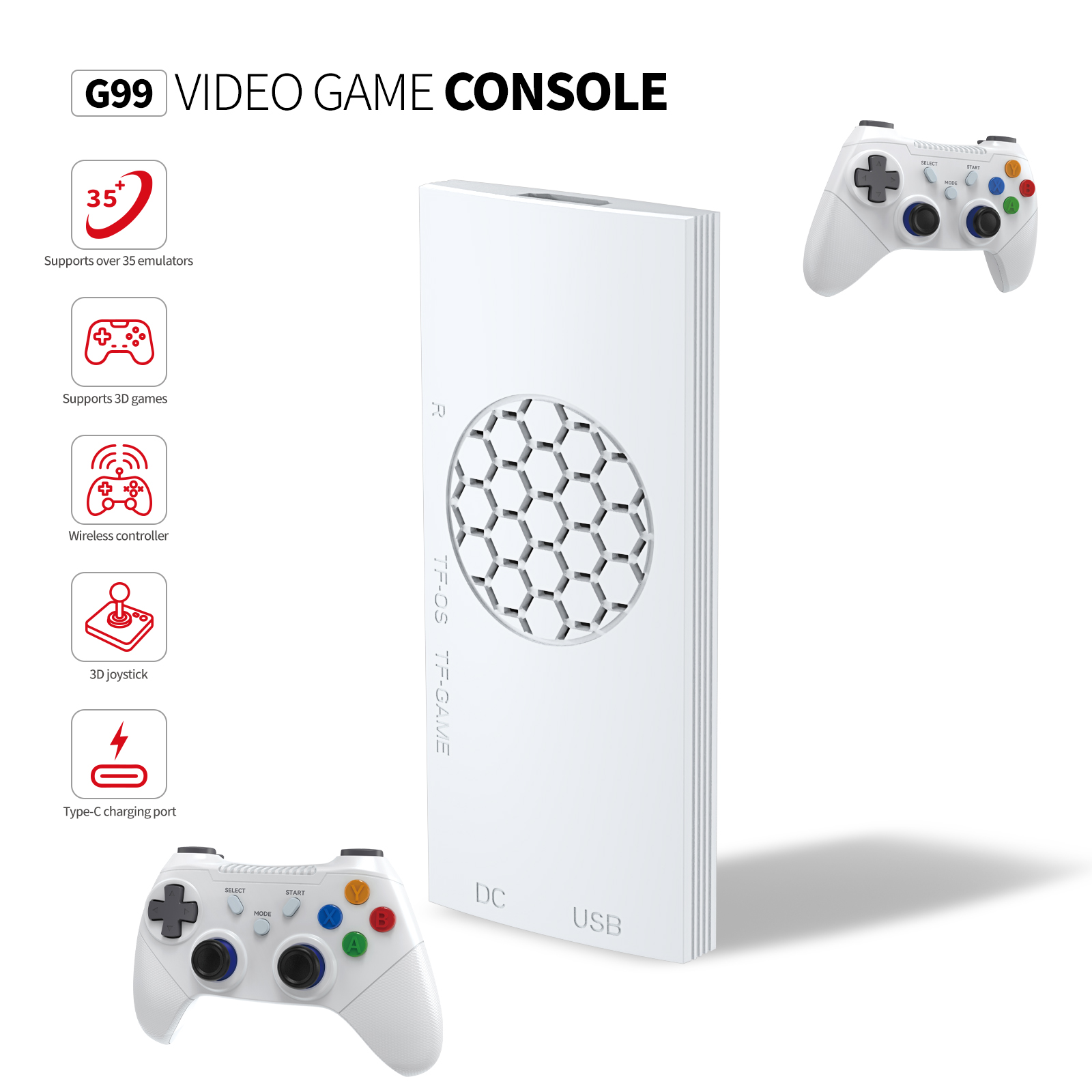 8-Core Processor Game Console  - огляд і ціна Retro Gaming System