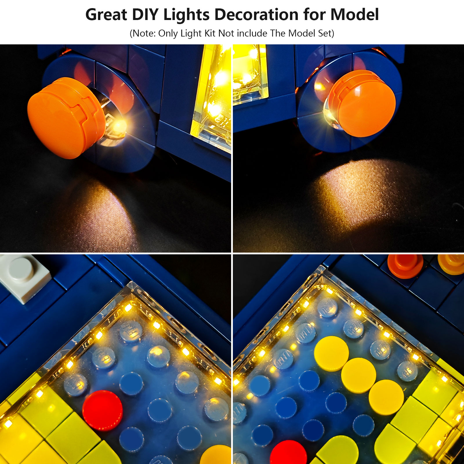 BRIXSPARK LED Lighting Kit for - огляд і ціна Retro Gaming Lego