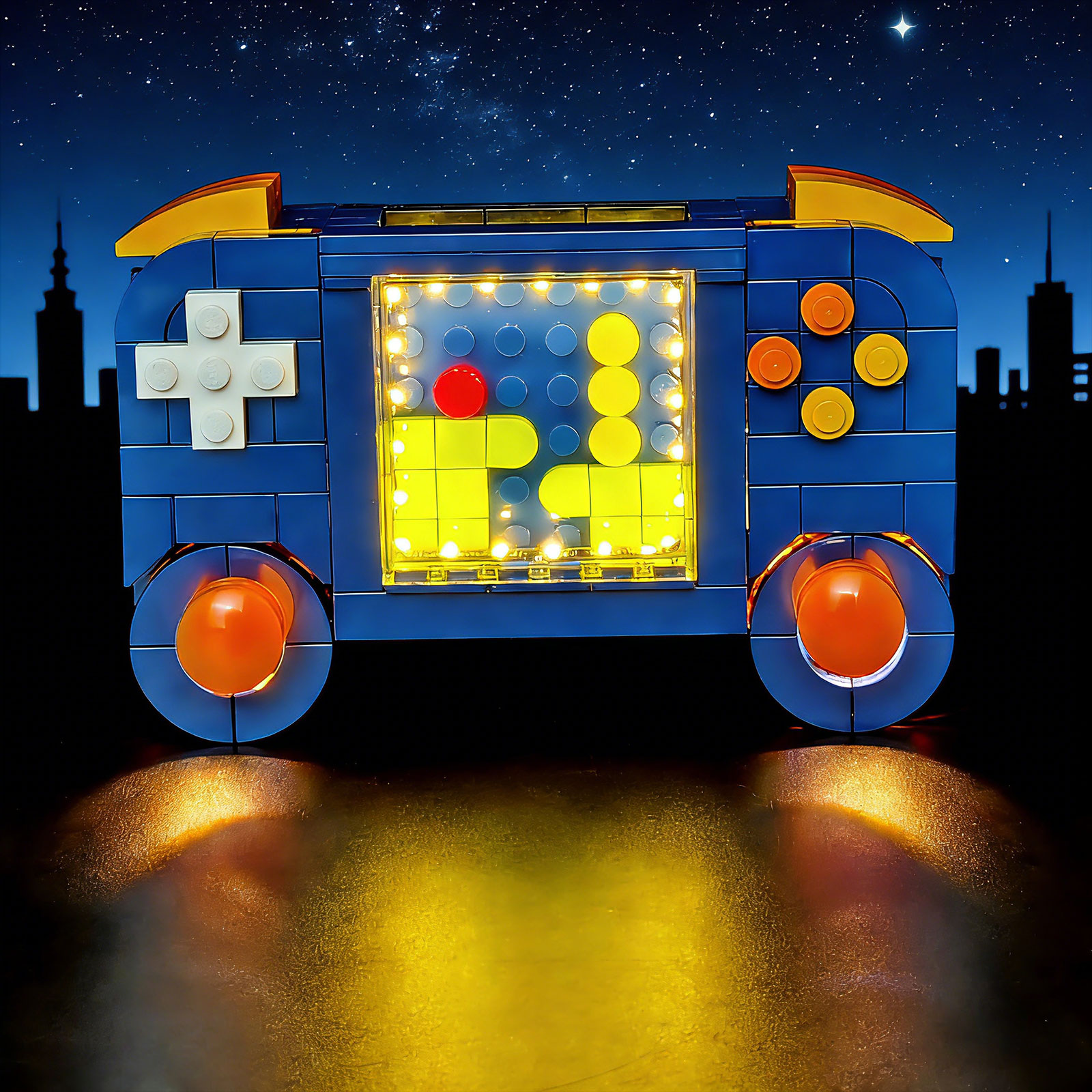 BRIXSPARK LED Lighting Kit for - огляд і ціна Retro Gaming Lego