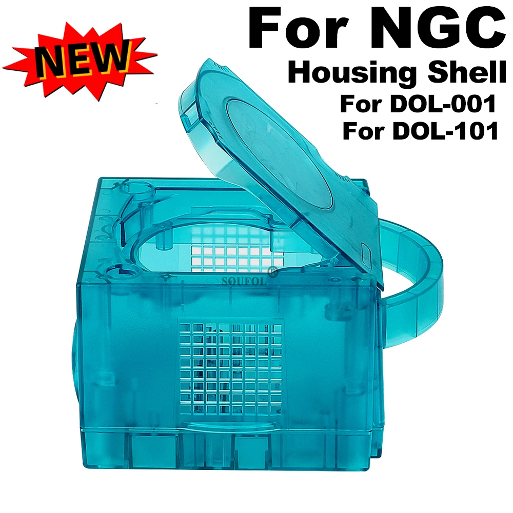 Ice Blue Replacement Case for  - огляд і ціна Retro Gaming Fun