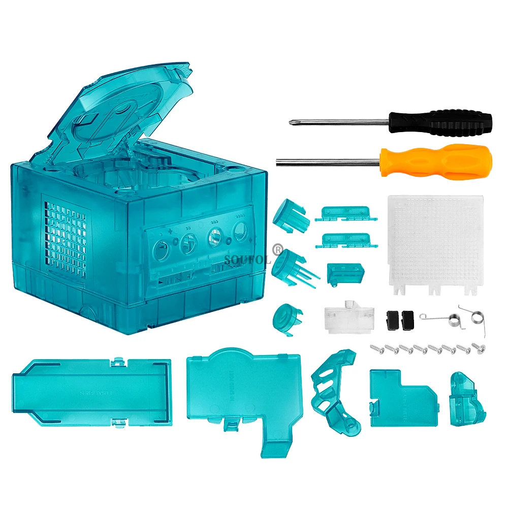 Ice Blue Replacement Case for  - огляд і ціна Retro Gaming Fun