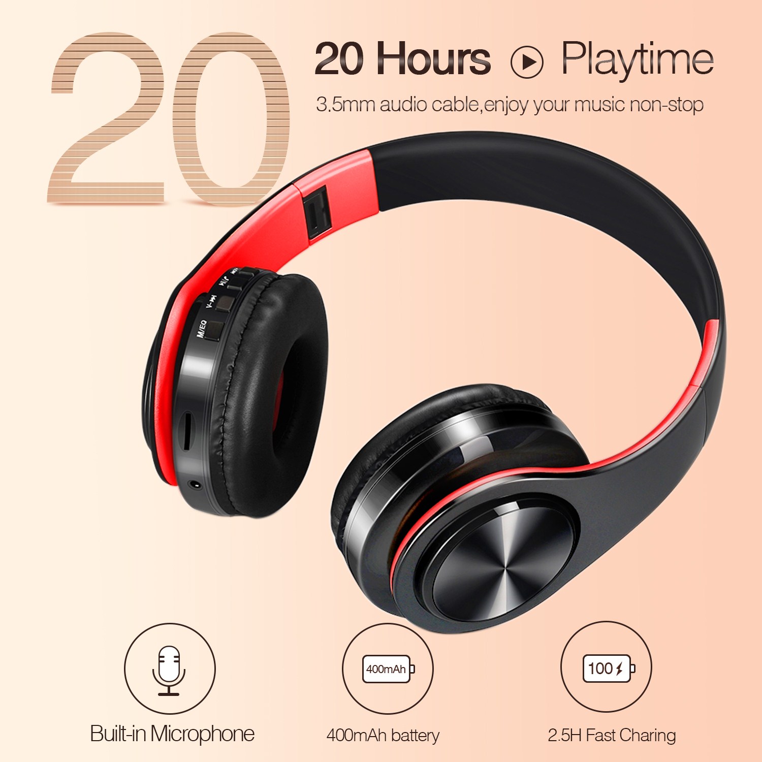 CATASSU Earphone Bluetooth Hea - огляд і ціна Retro Gaming Headset