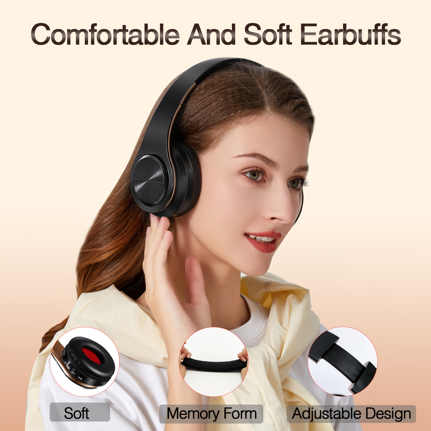 Men Gift Gold Wireless Headpho - огляд і ціна Retro Gaming Headset