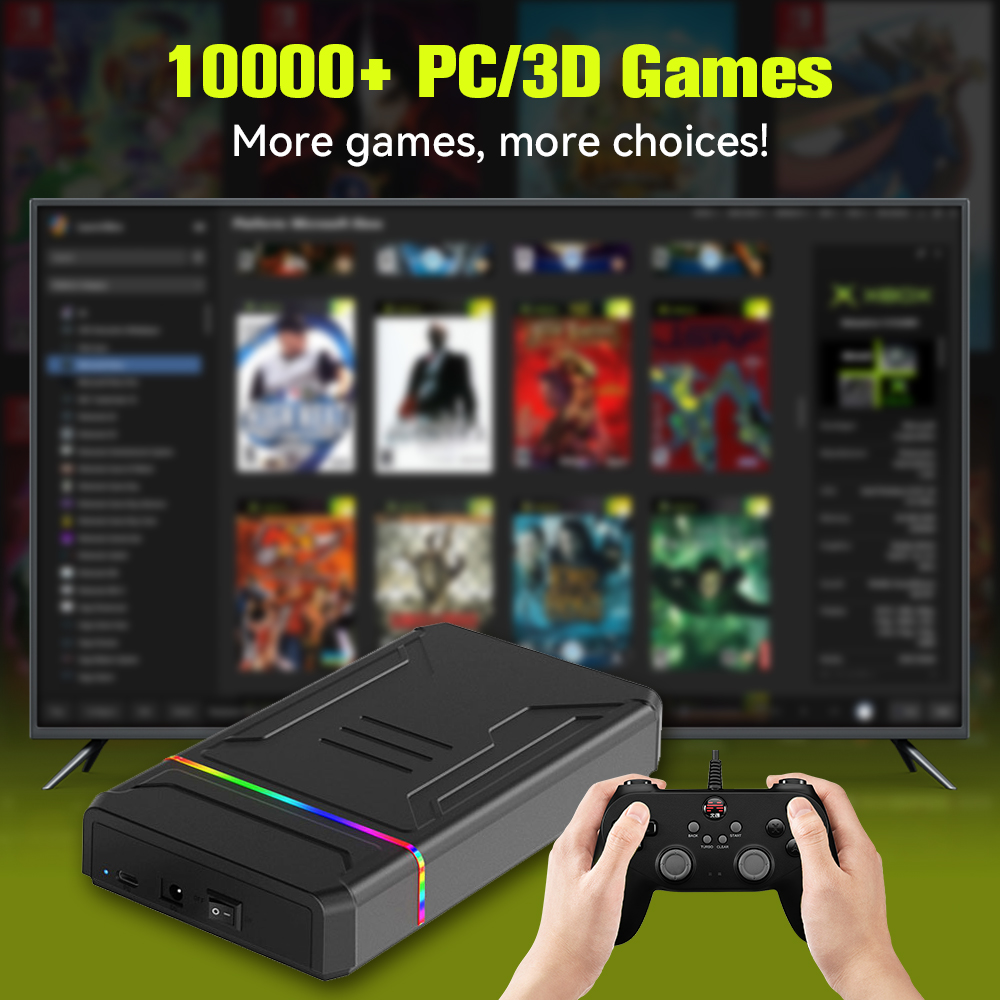 JMachen Launchbox 3TB Gaming H - огляд і ціна Retro Gaming Ps2