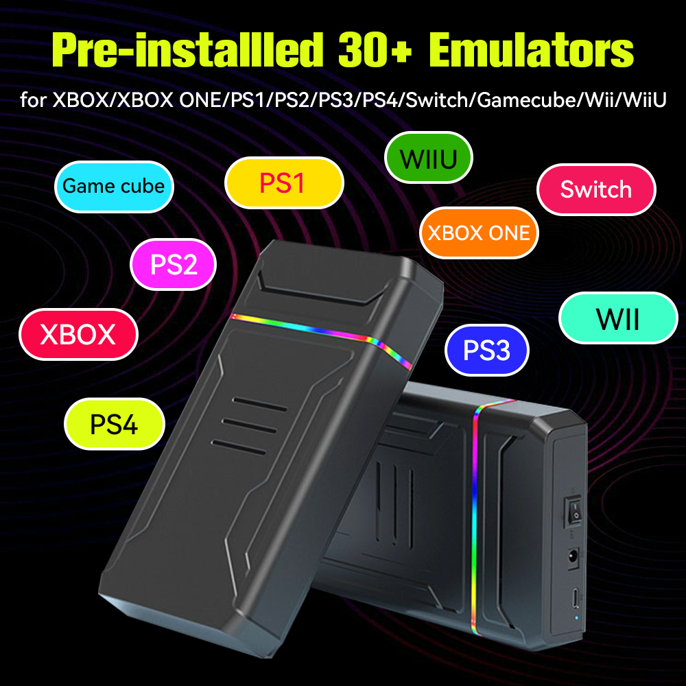 JMachen Launchbox 3TB Gaming H - огляд і ціна Retro Gaming Ps2