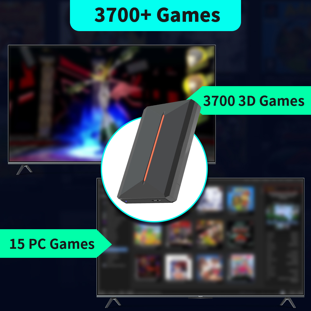 Launchbox OS 500GB Portable Ga - огляд і ціна Retro Gaming Ps2