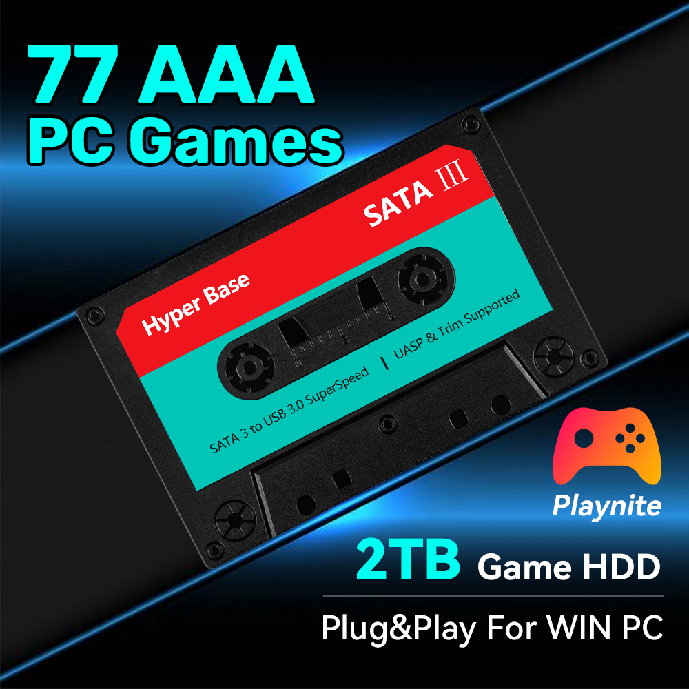 2TB Game Hard Drive With 77 PC - огляд і ціна Retro Gaming Ps2