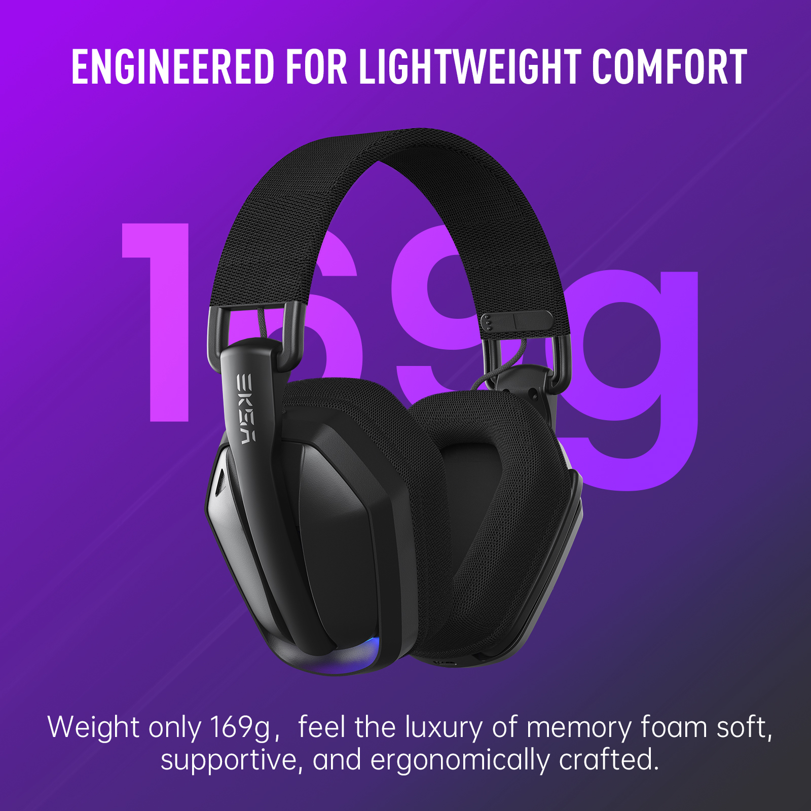 EKSA G19BT 2.4GHz Wireless Gam - огляд і ціна Retro Gaming Headset