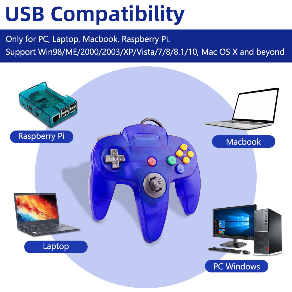 N64 Controller Classic USB Wir - огляд і ціна Retro Gaming Nintendo