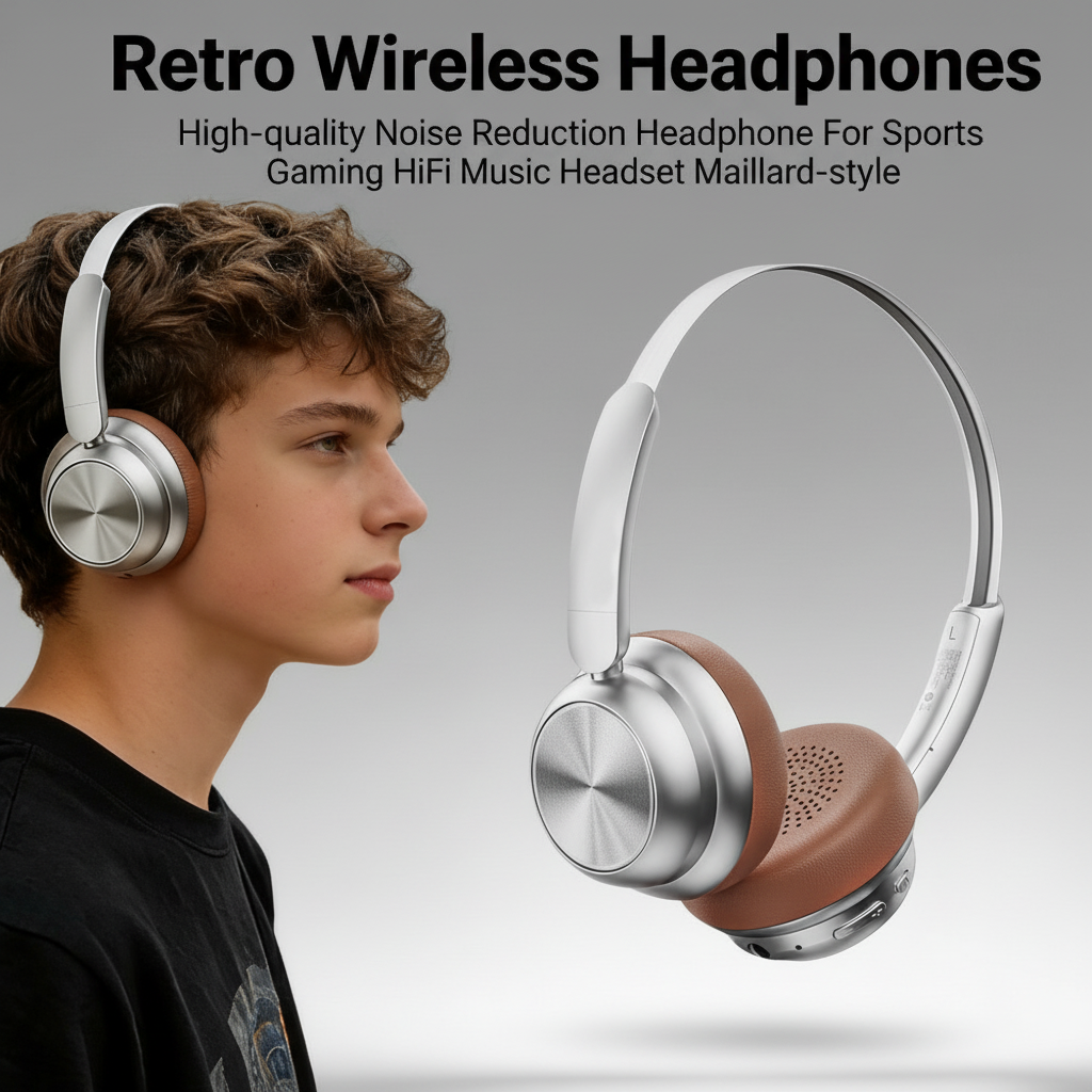 Retro Wireless Headphones High - огляд і ціна Retro Gaming Headset