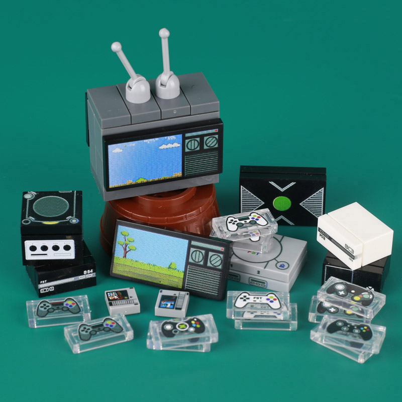 MOC Game Console Computer Mode - огляд і ціна Retro Gaming Lego