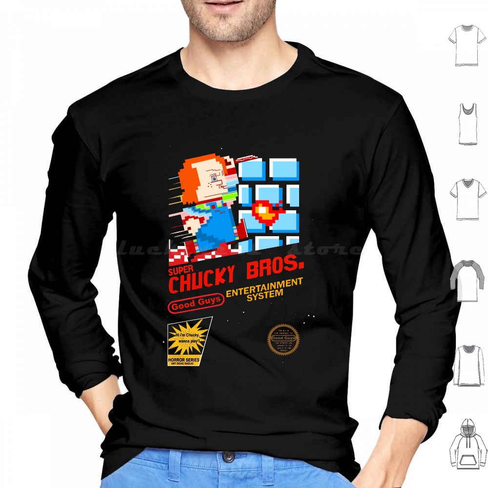 Super Chucky 1 Hoodie Cotton L - огляд і ціна Retro Gaming Guy